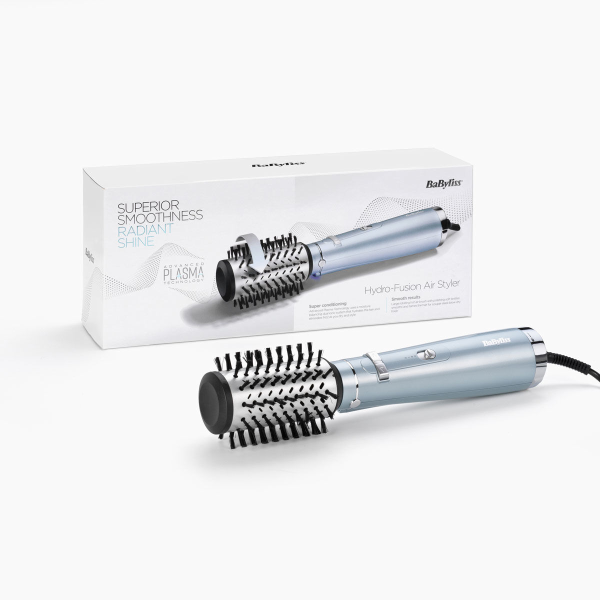 Hydro-Fusion Hot Air Styler och f&ouml;rpackningar